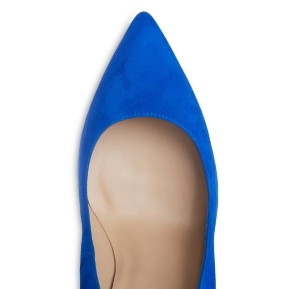 🌟Host Pick🌟 L.K. Bennett Fern Blue Suede Court Heels - Picture 3 of 14